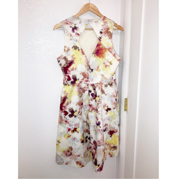 ANTHROPOLOGIE x HUNTER BELL pixelated Floral dress SZ: 10 - Picture 14 of 15